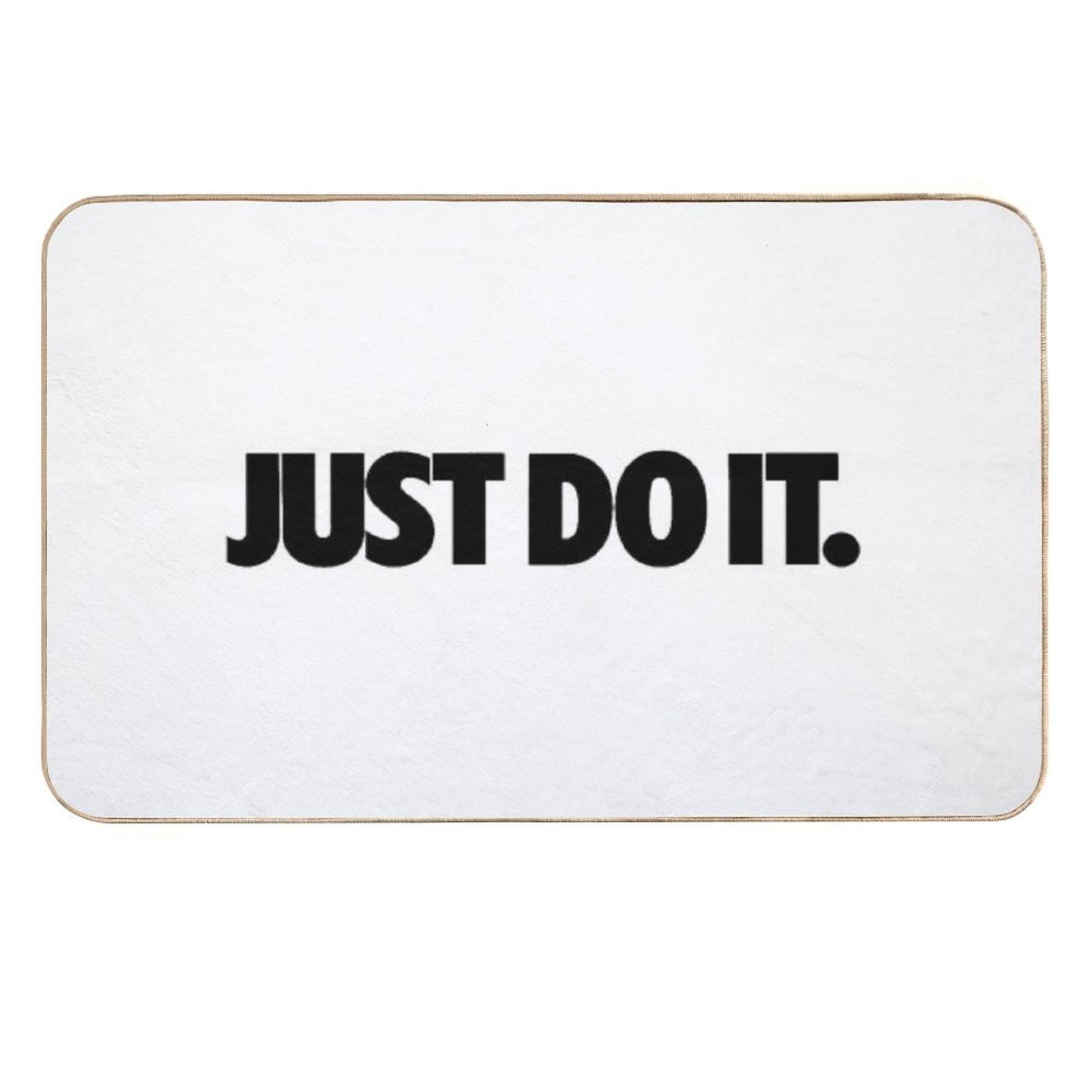 Nike Just Do It. Slip-Resistant Bath Mat