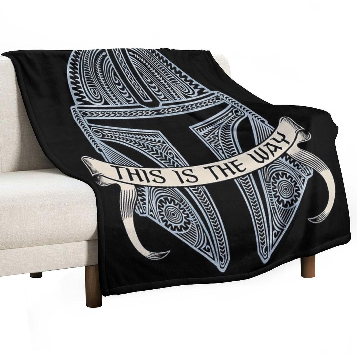 This Is The Way - Tattoo Throw Blanket