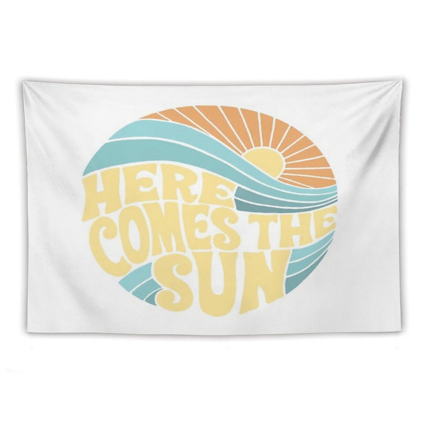 Groovy Here Comes The Sun Tapestry