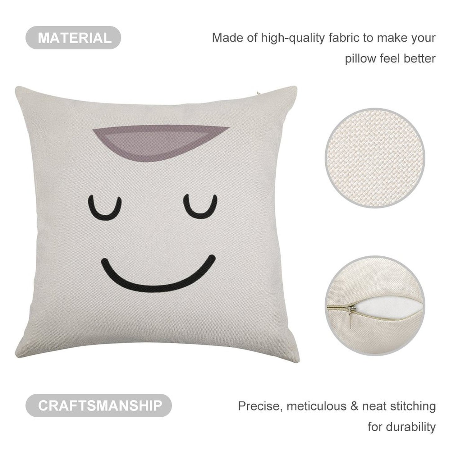 Pillow Pillow Linen Throw Pillow Cover