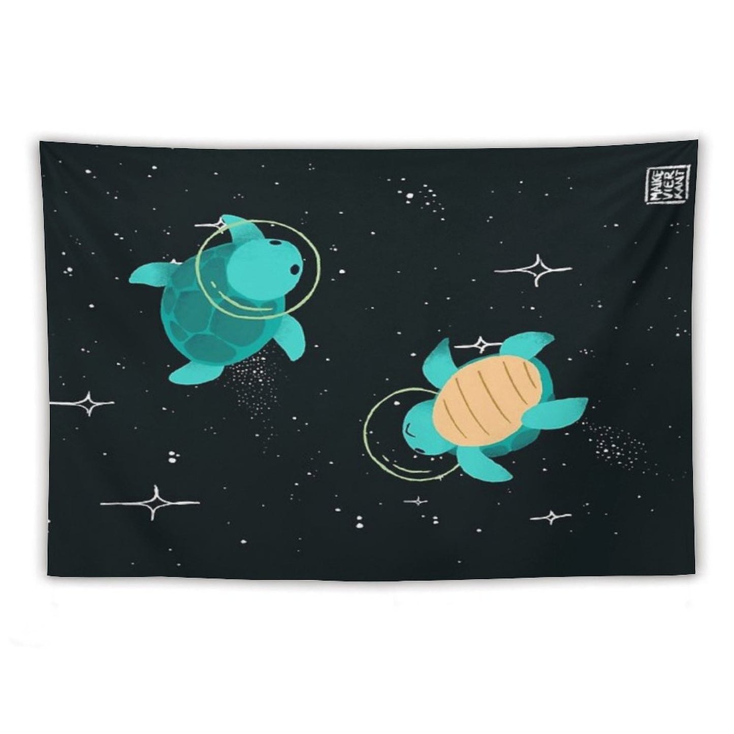 Space Turtles Tapestry