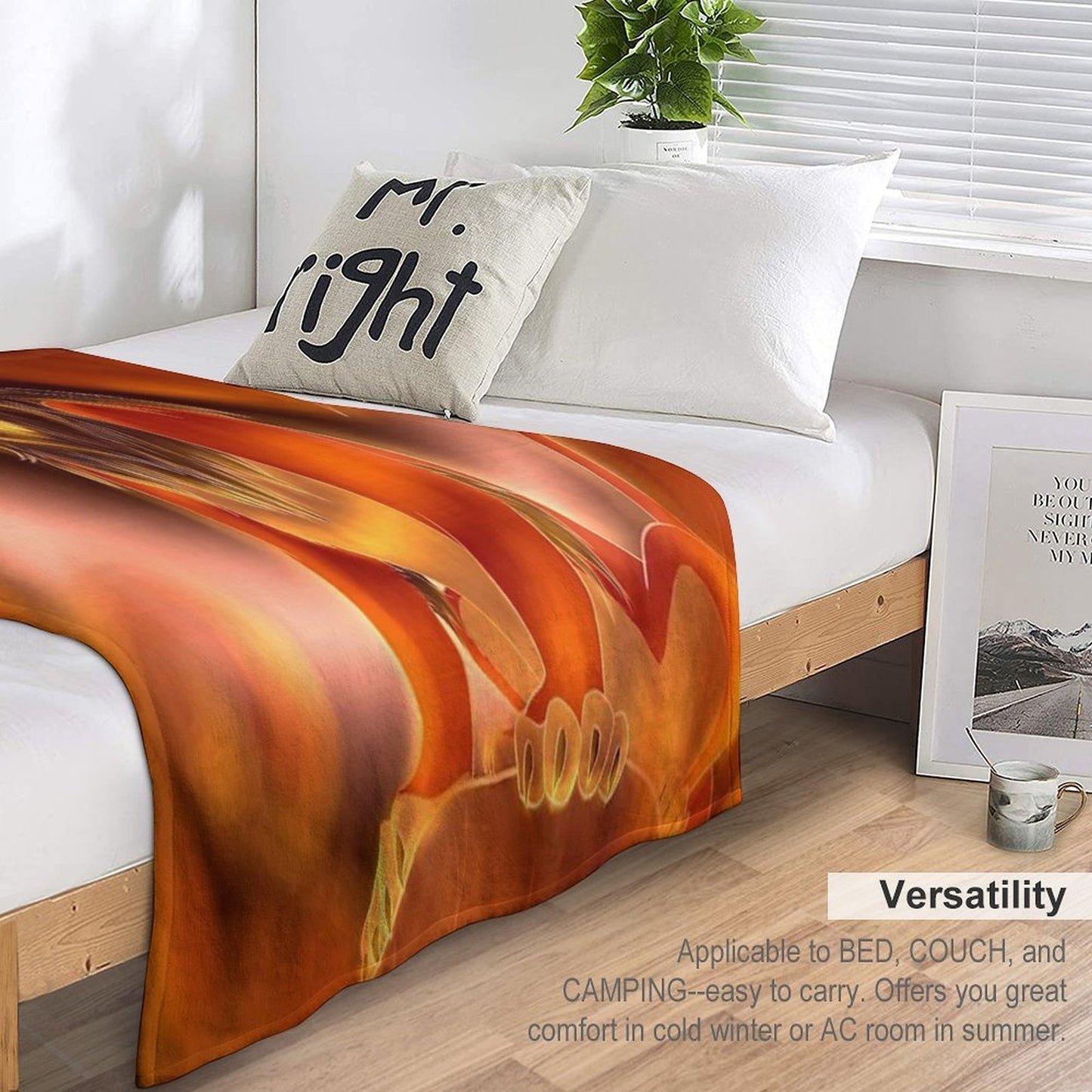 Be Prepared Throw Blanket
