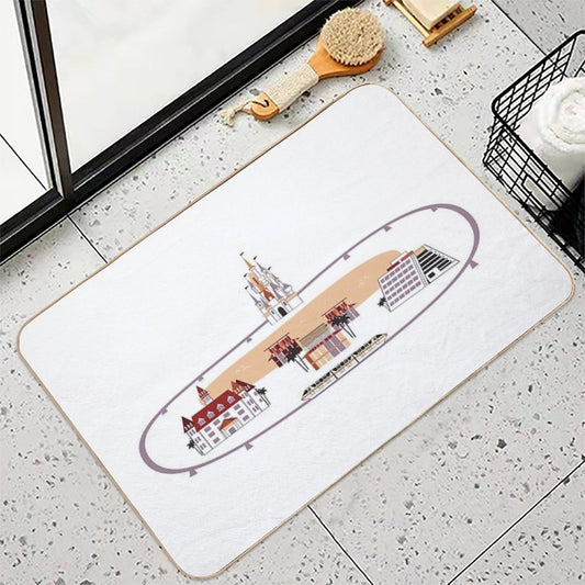 Monorail Loop Bath Mat