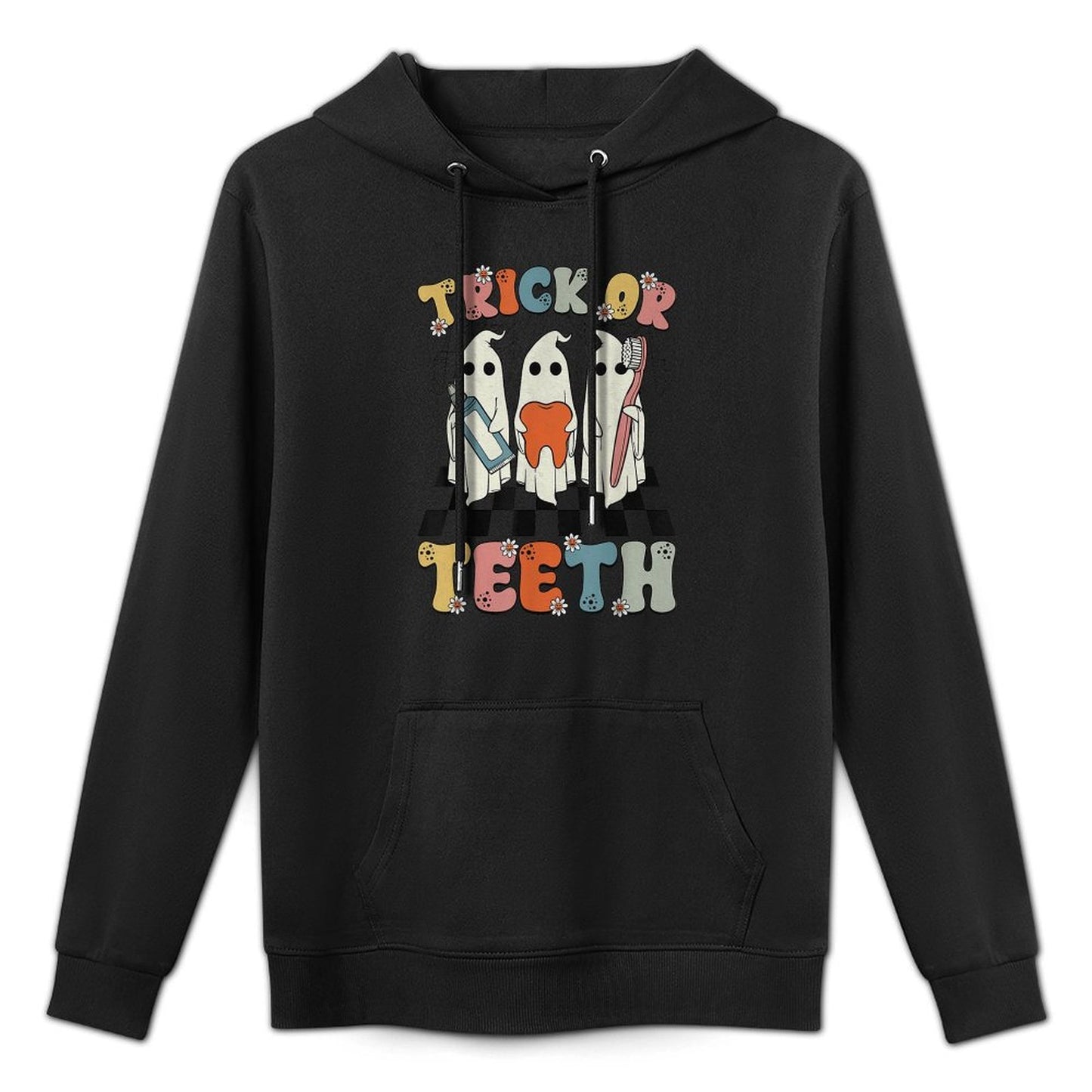 Funny Trick Orth Halloween Dental Hygienist Or Assistant Relaxed Fit Hoodie