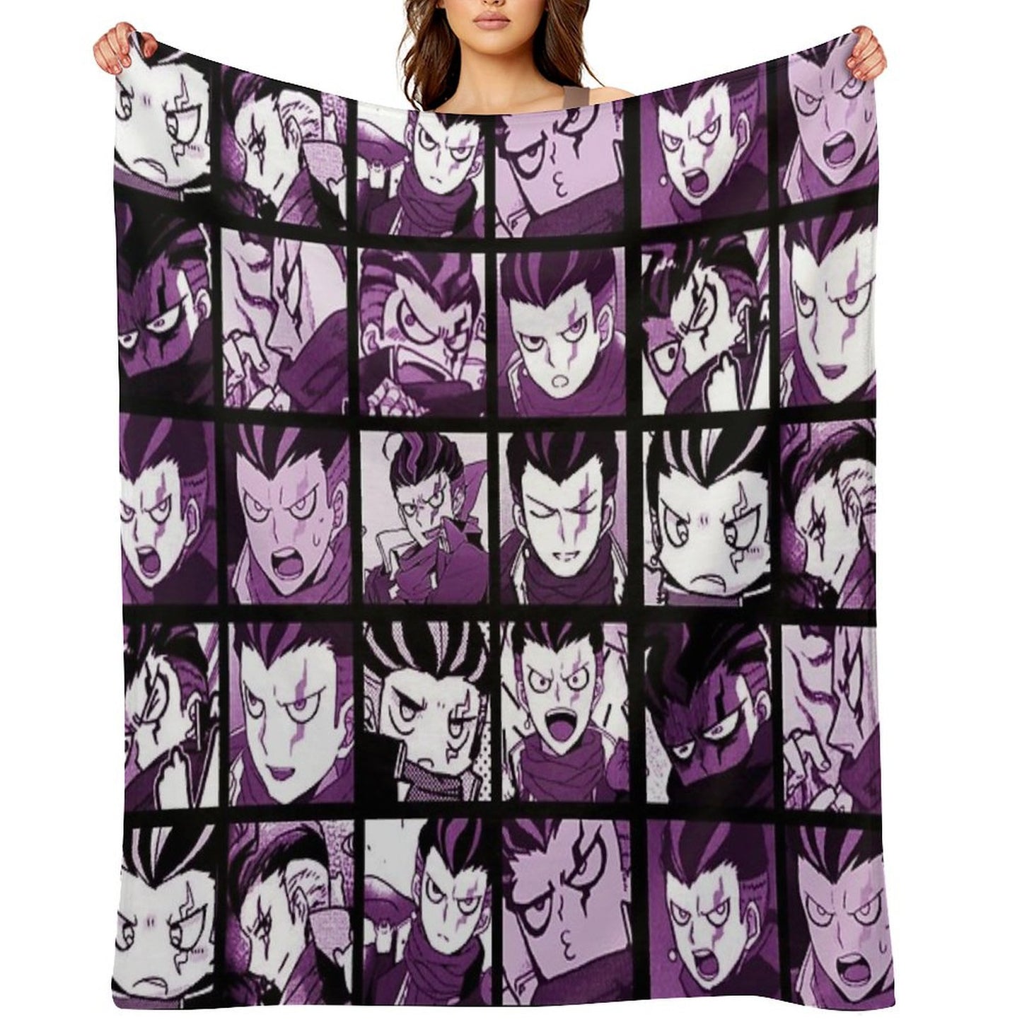Gundham Manga Collection (Colored) Throw Blanket