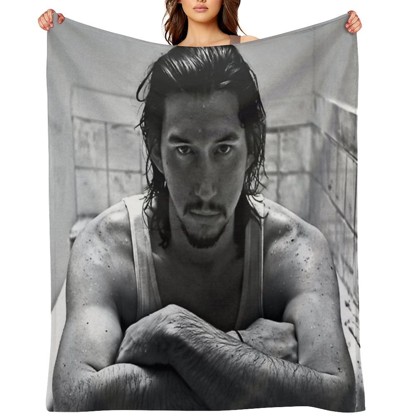 Adam Driver Throw Blanket