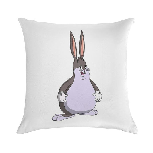 Big Chungus Soft Easy Maintenance Throw Pillow