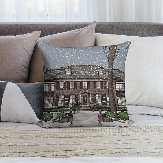 Home Alone Christmas Soft Warmth Comfort Throw Pillow