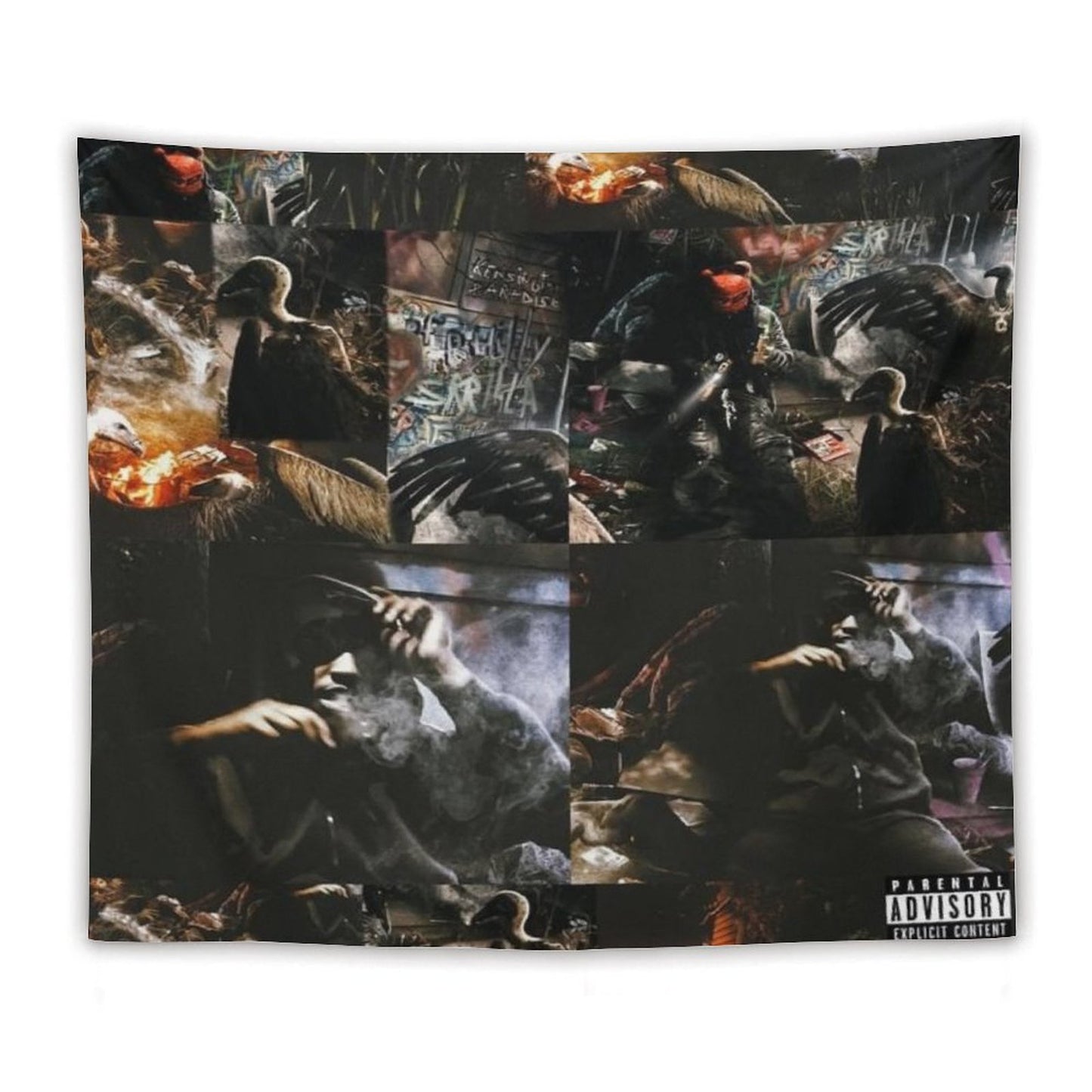 Zombie Love Kensington Paradise (Deluxe) Tapestry