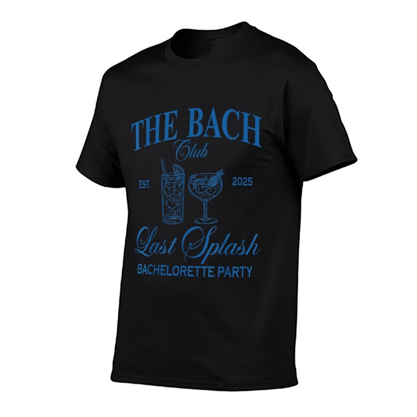 The Bach Club 2025 Last Splash Beach Bachelorette Party T-Shirt