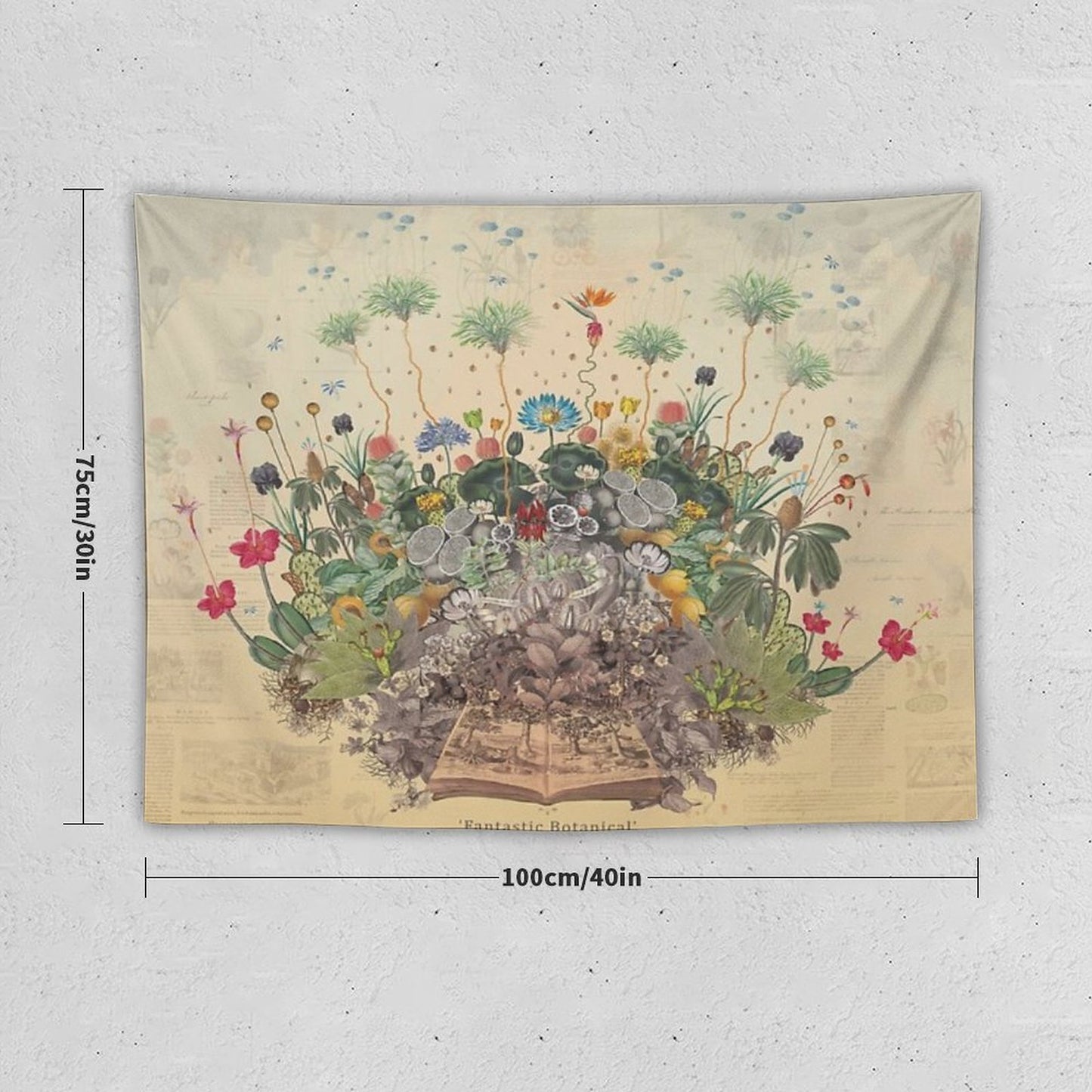 FANTASTIC BOTANICAL Tapestry