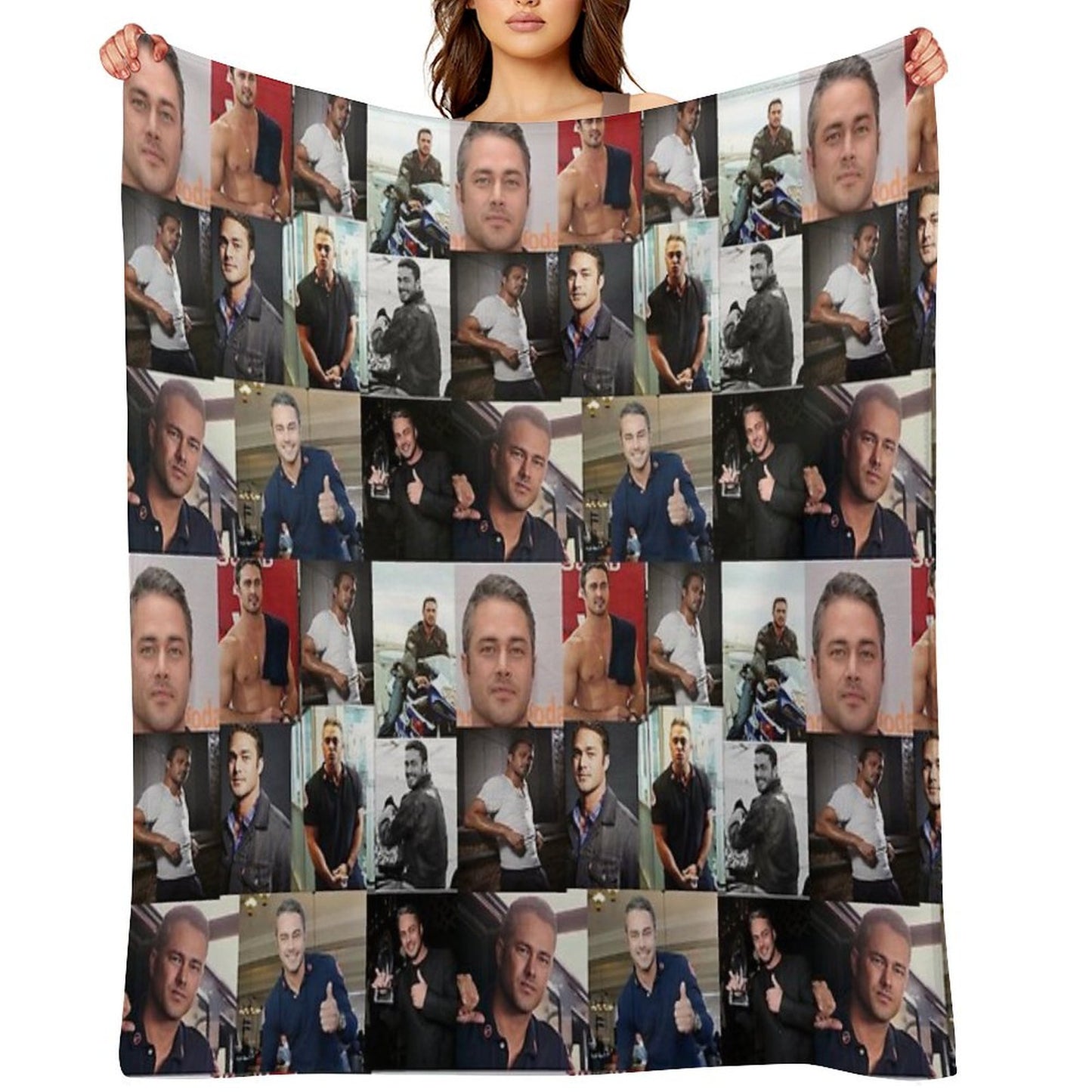 Taylor Kinney Or Kelly Severide Throw Blanket