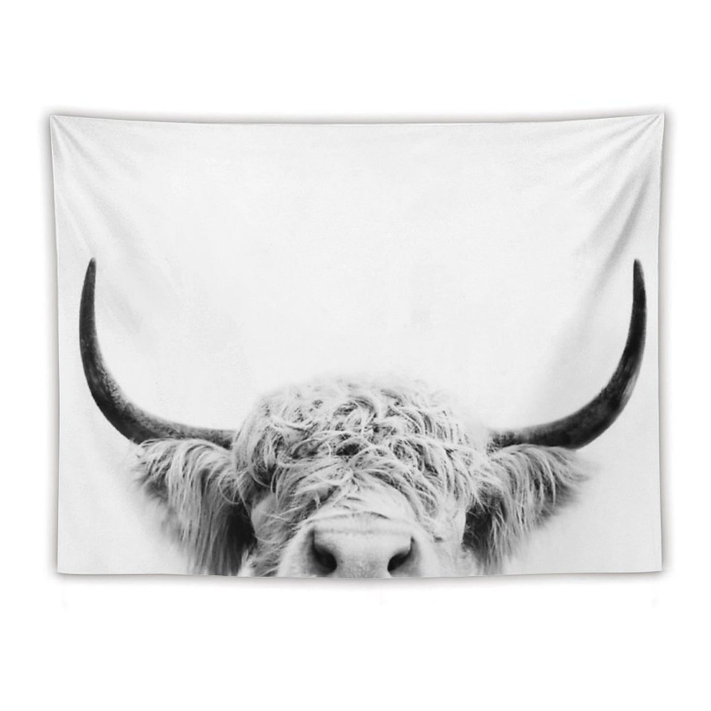 Peeking Cow Tapestry