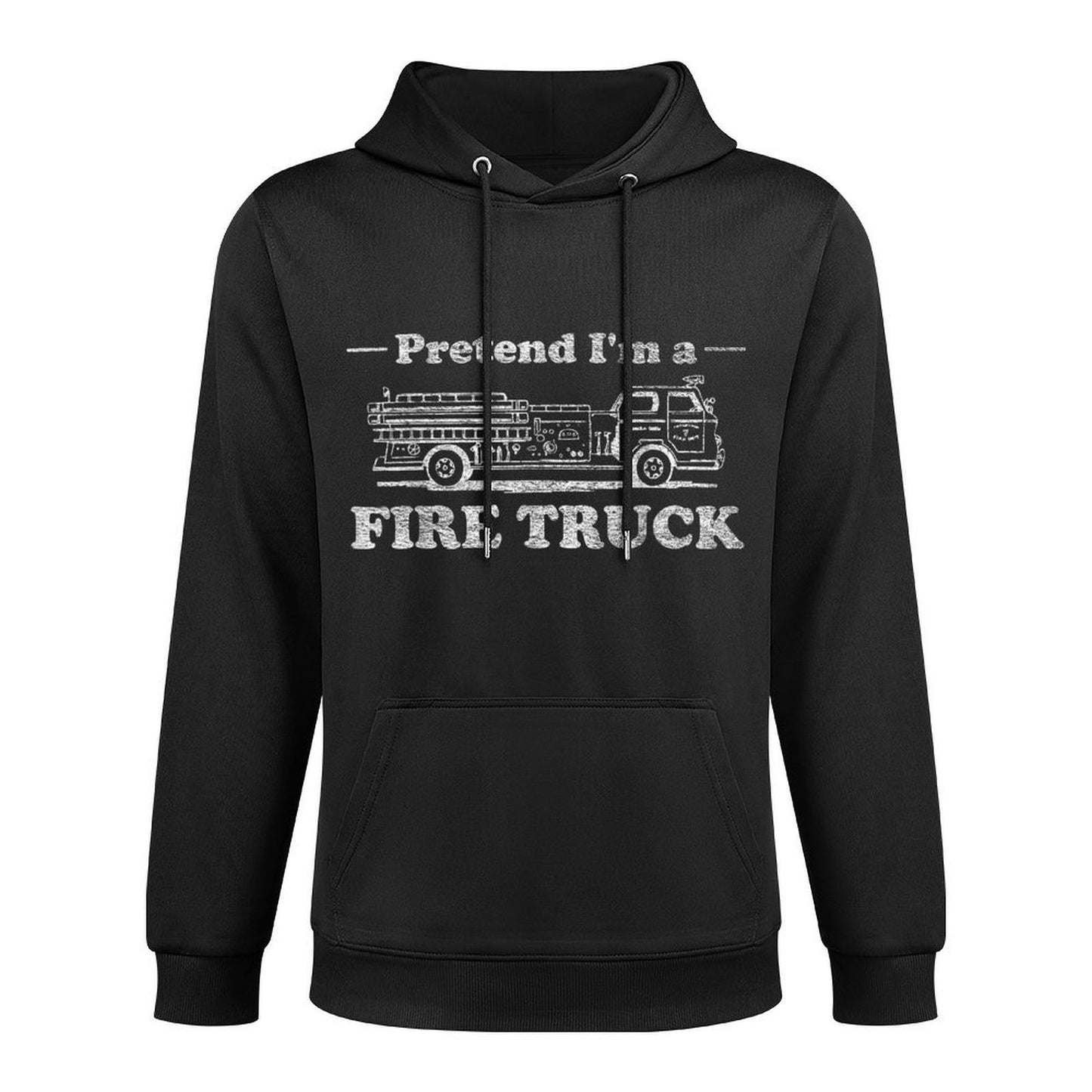 FIRE TRUCK HALLOWEEN COSTUME PRETEND IM A FIRE TRUCK Durable Construction Hoodie