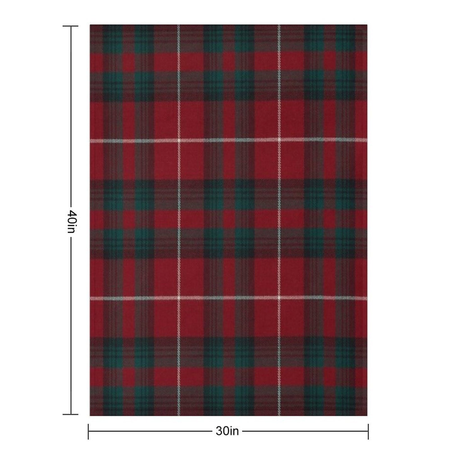 Stuart Of Bute Scottish Tartan Throw Blanket