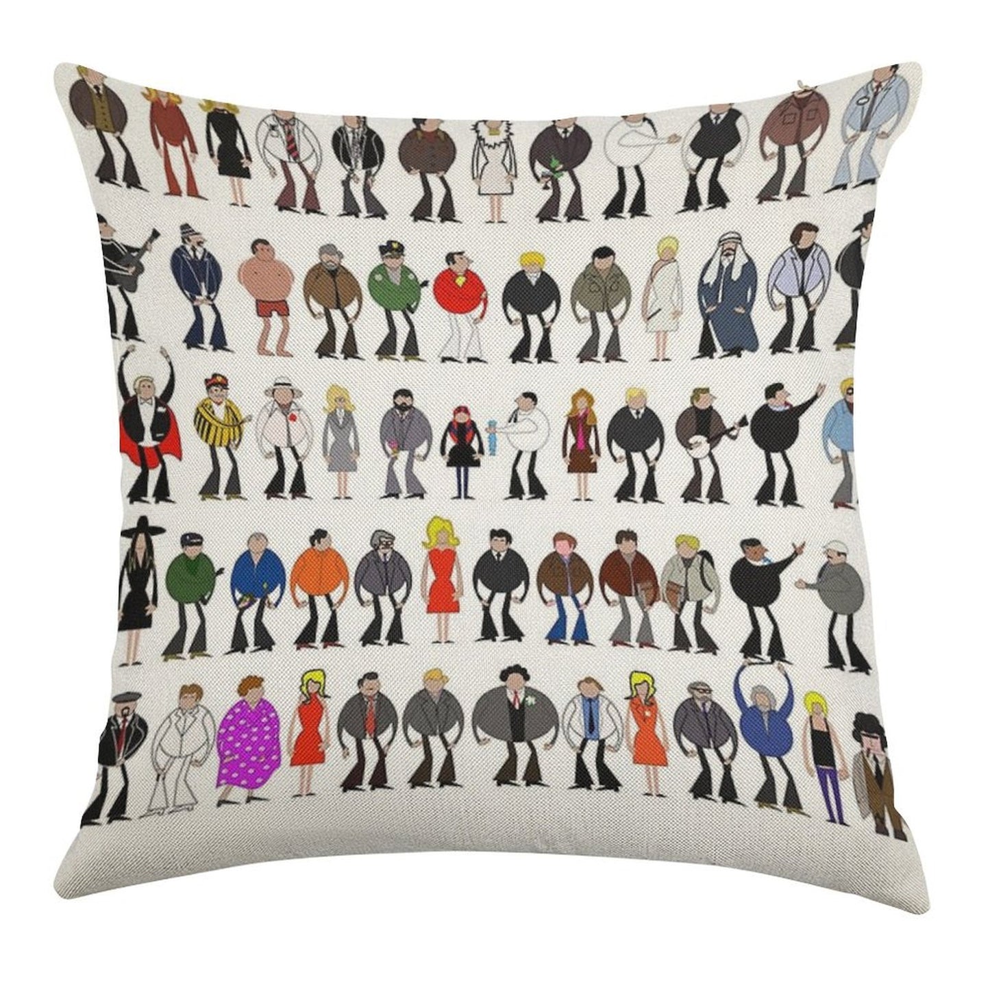 Columbo - The Murderers Linen Throw Pillow Cover