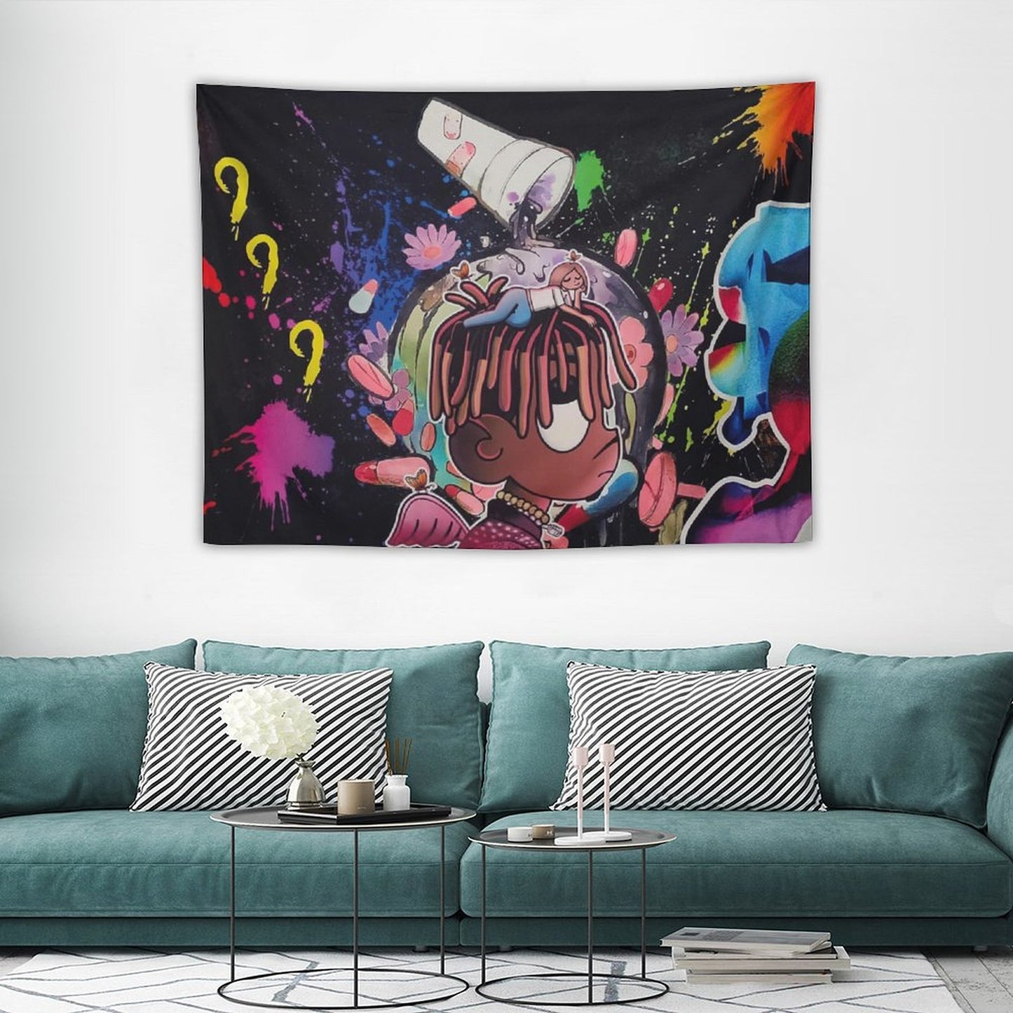 Music Rap Star Tapestry