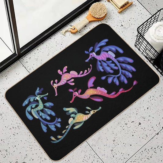 Sea Dragons Bath Mat