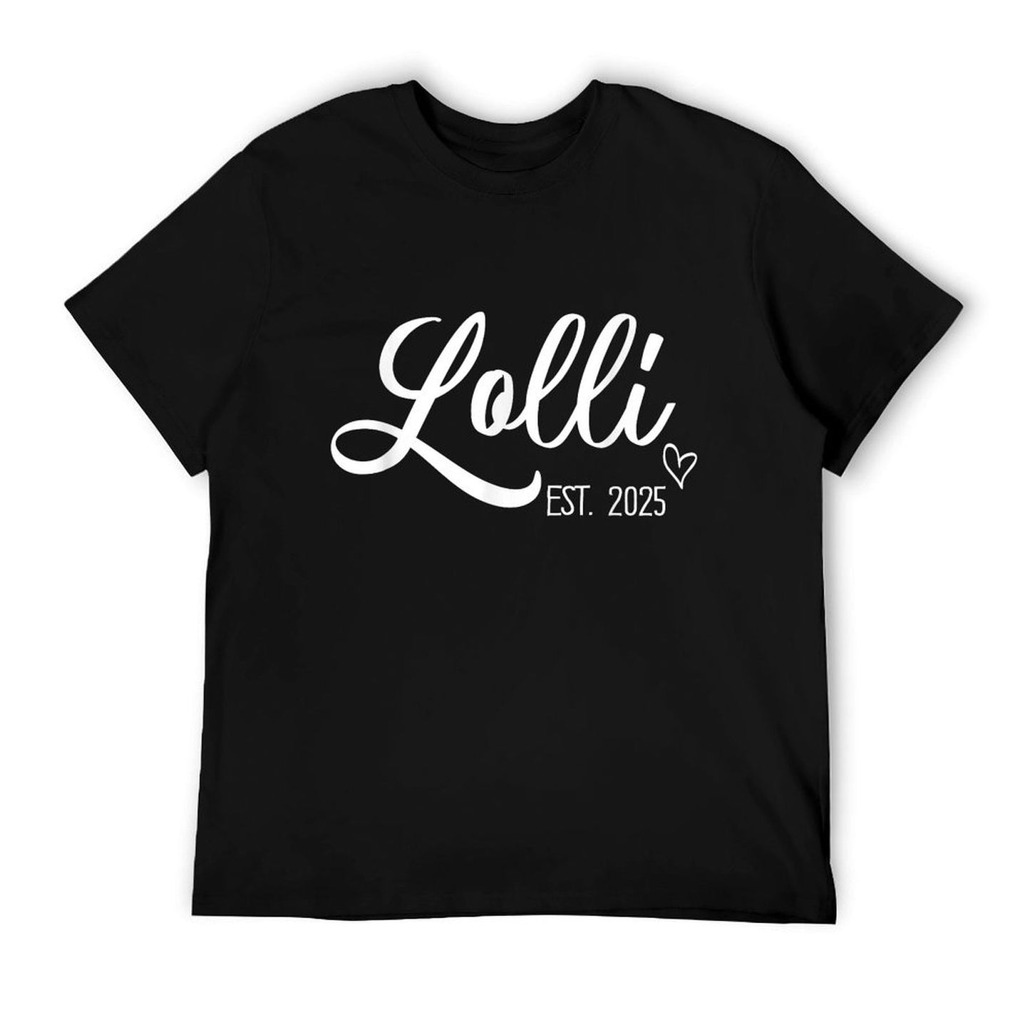 The Grandma Shop Lolli Grandma Est. 2025 Cute Trendy T-Shirt