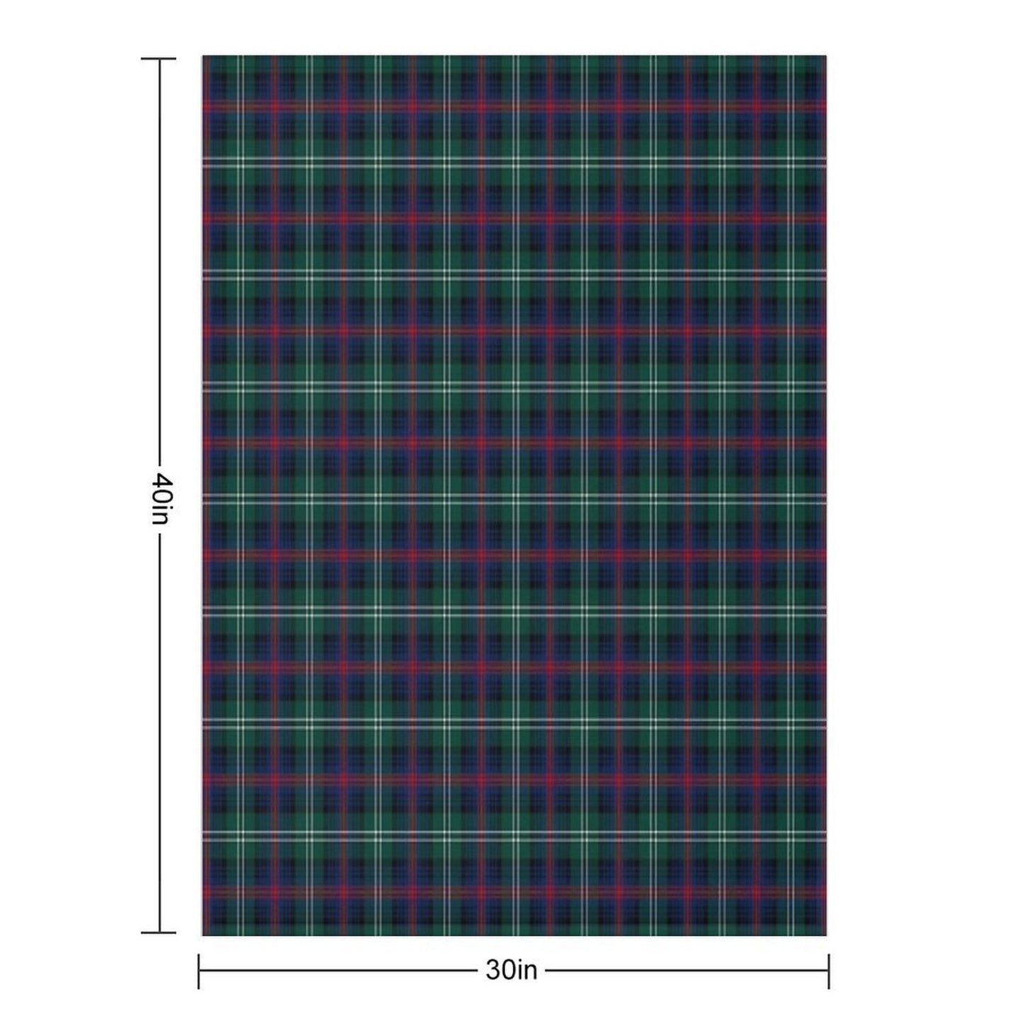 Clan Sutherland Tartan Throw Blanket