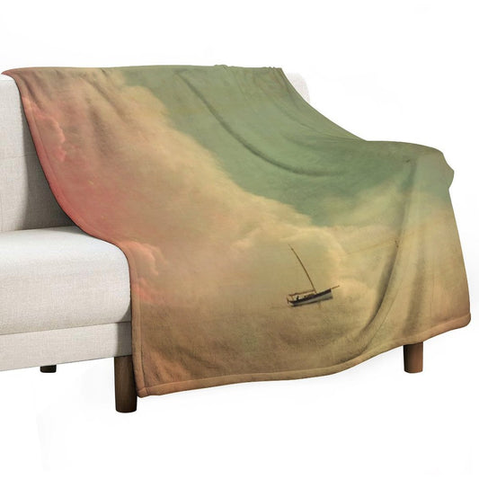 Once Upon A Time A Little Boat Throw Blanket