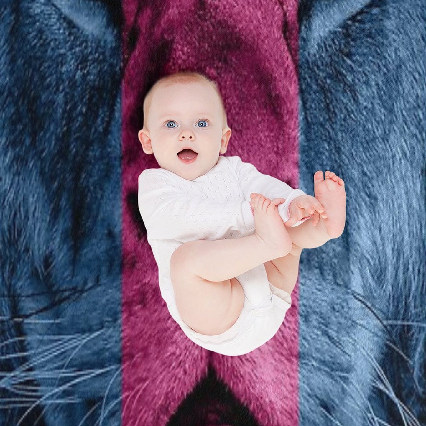 Aston Villa Lion Throw Blanket