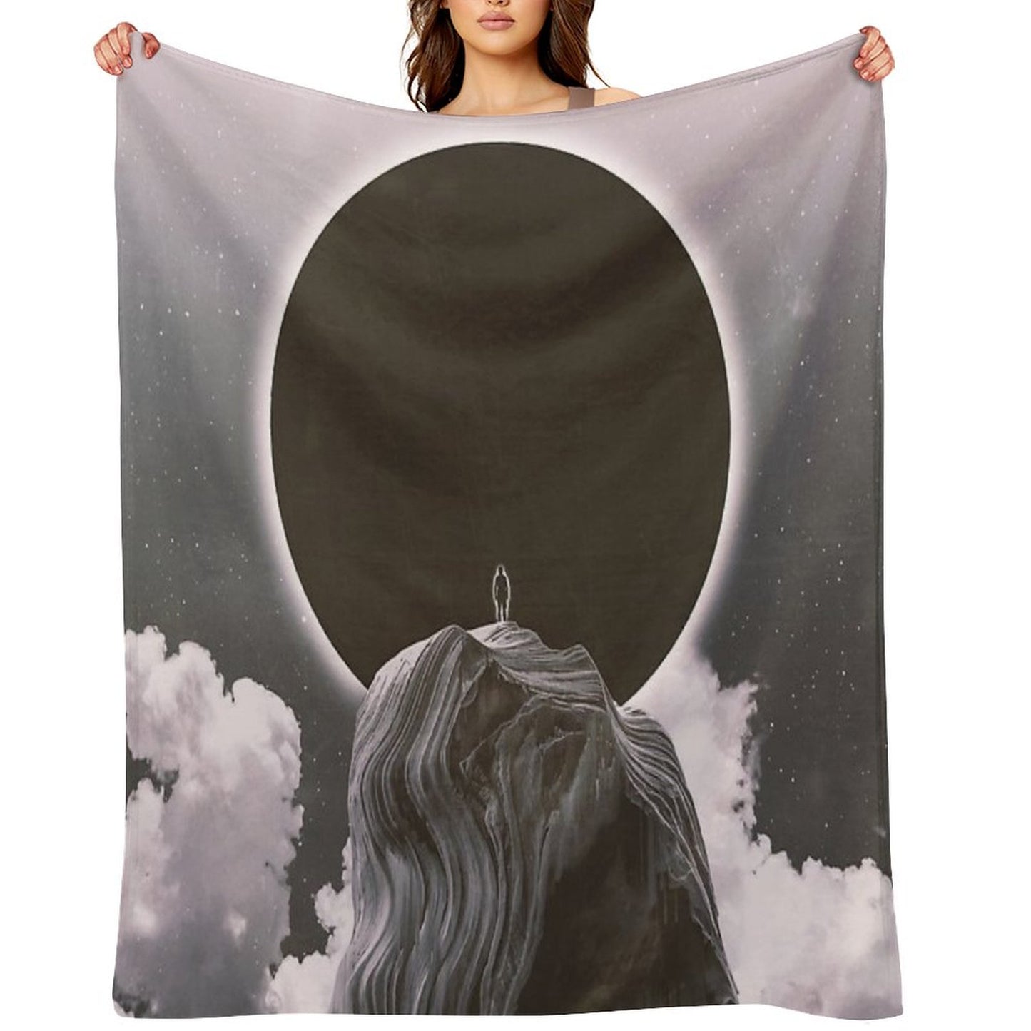 Now More Than Ever BW Throw Blanket