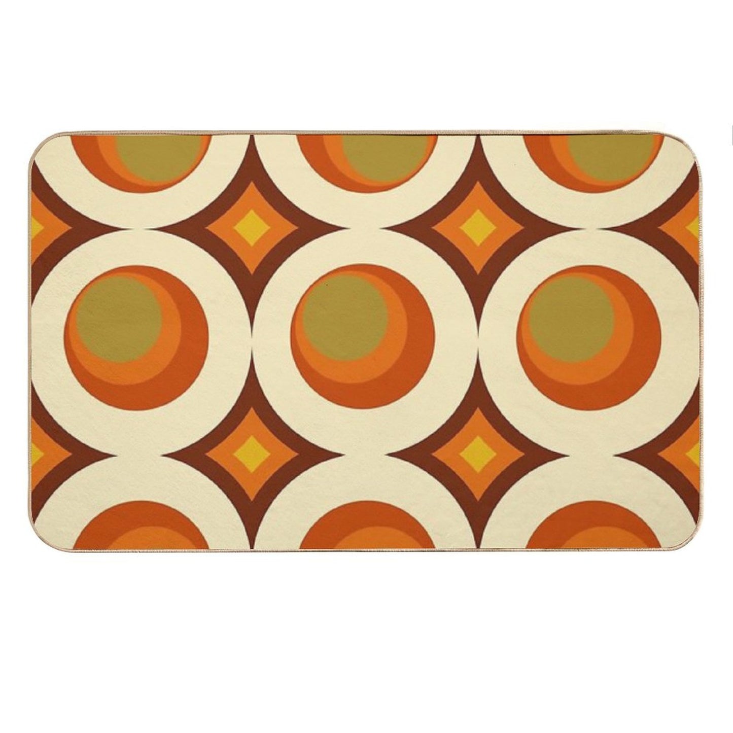 Mid-Century Modern 70s Bath Mat