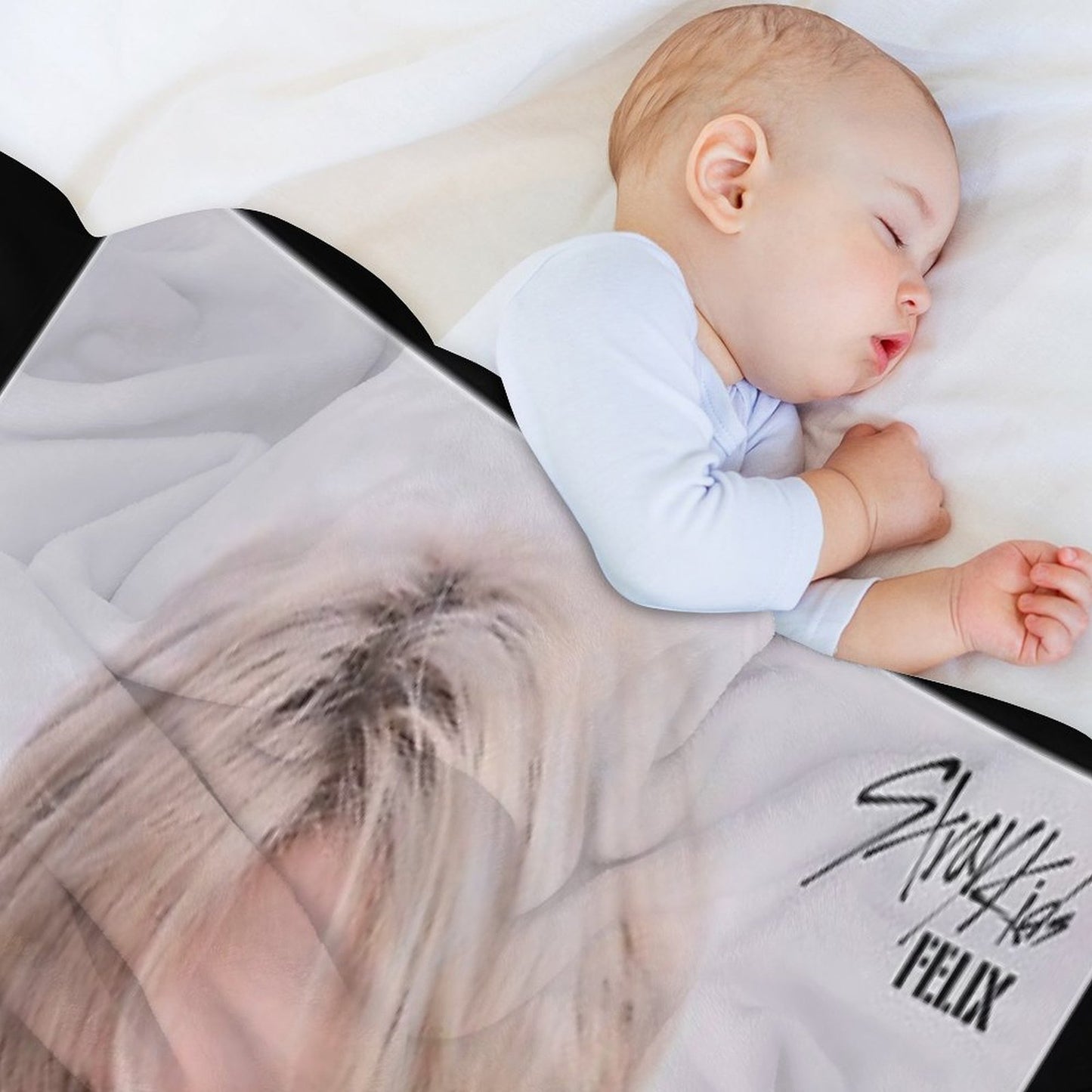 Stray Kids - Felix - Kpop Throw Blanket