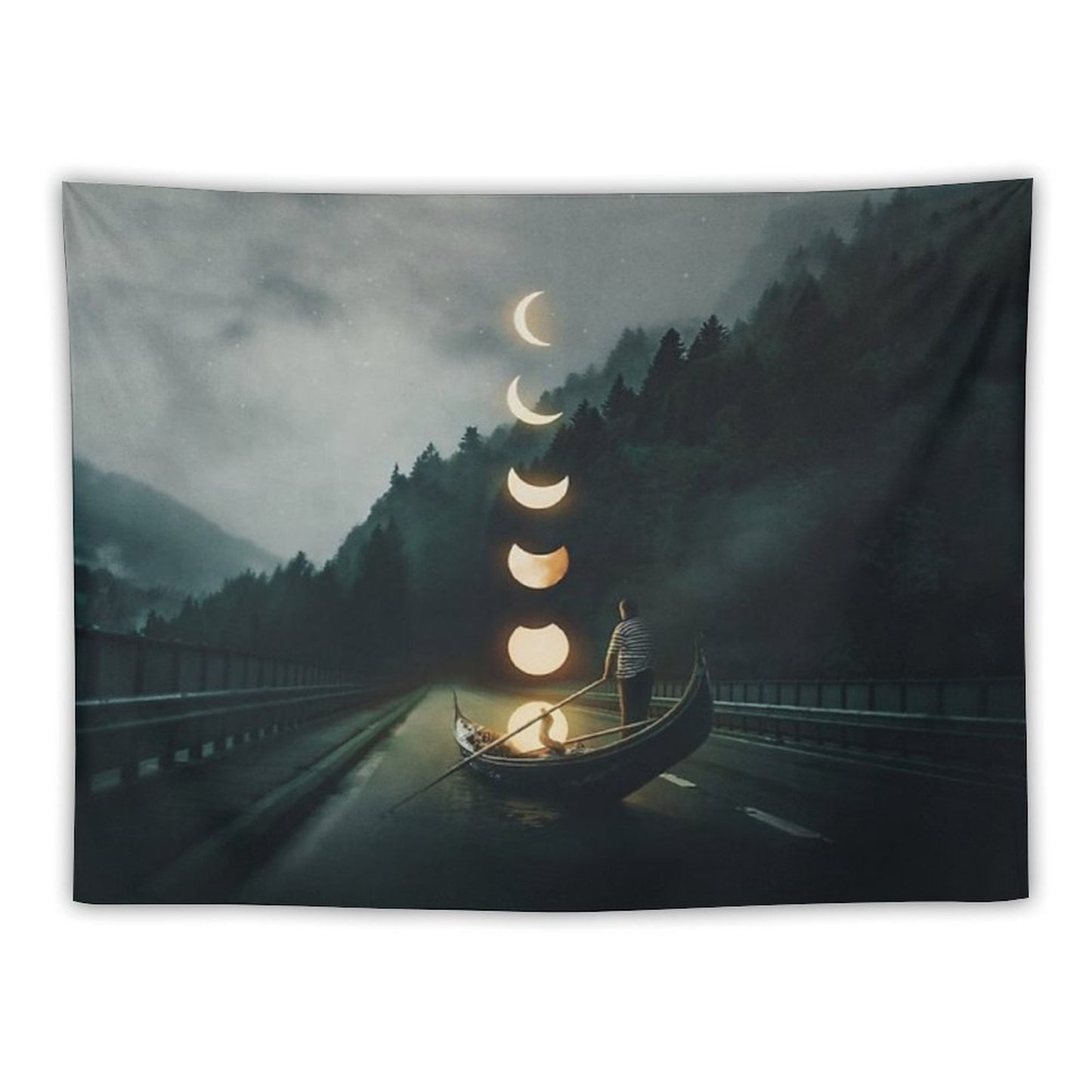 Moon Ride Tapestry