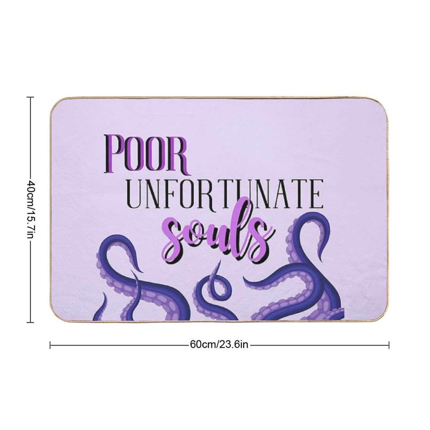 Poor Unfortunate Souls Bath Mat