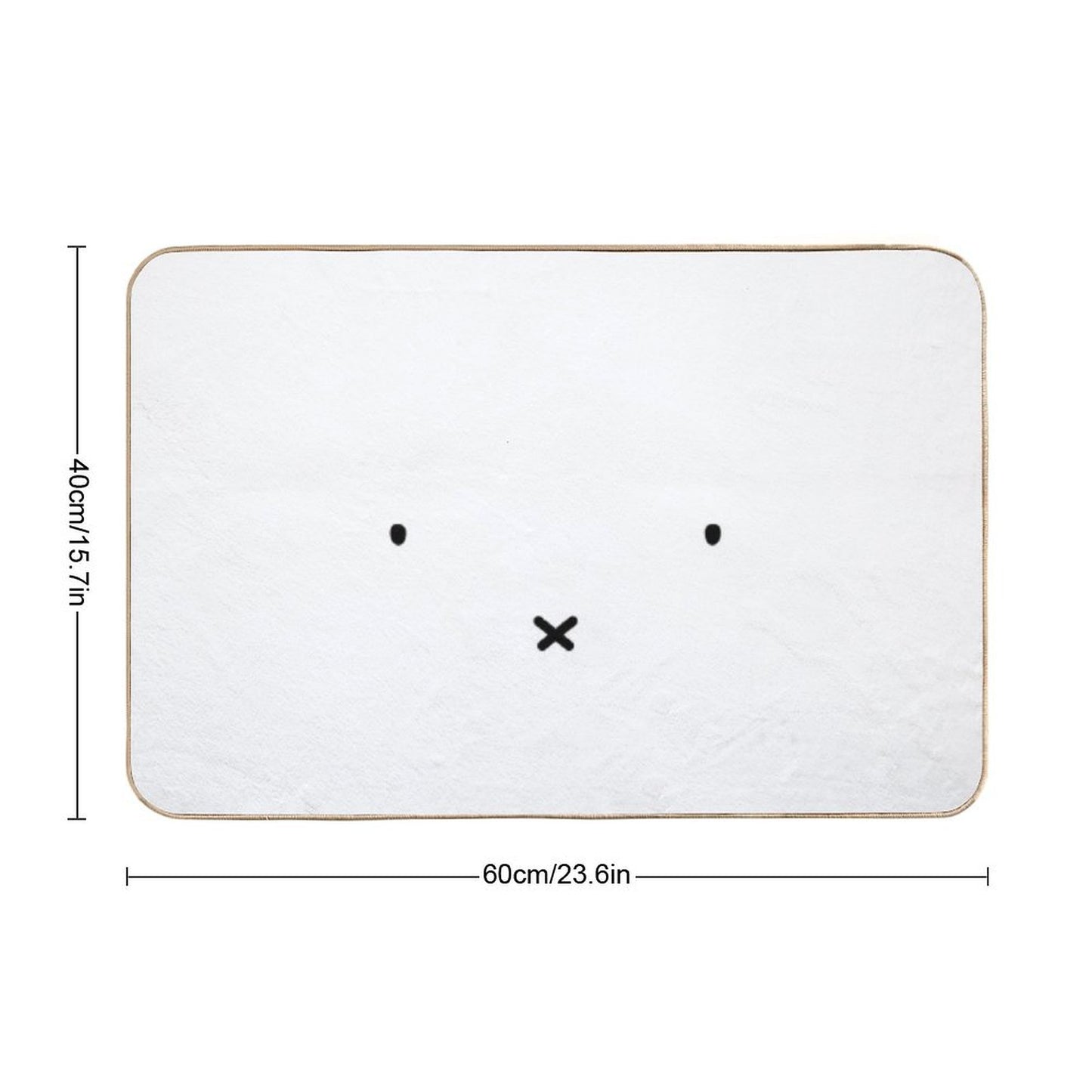 Miffy Face Bath Mat