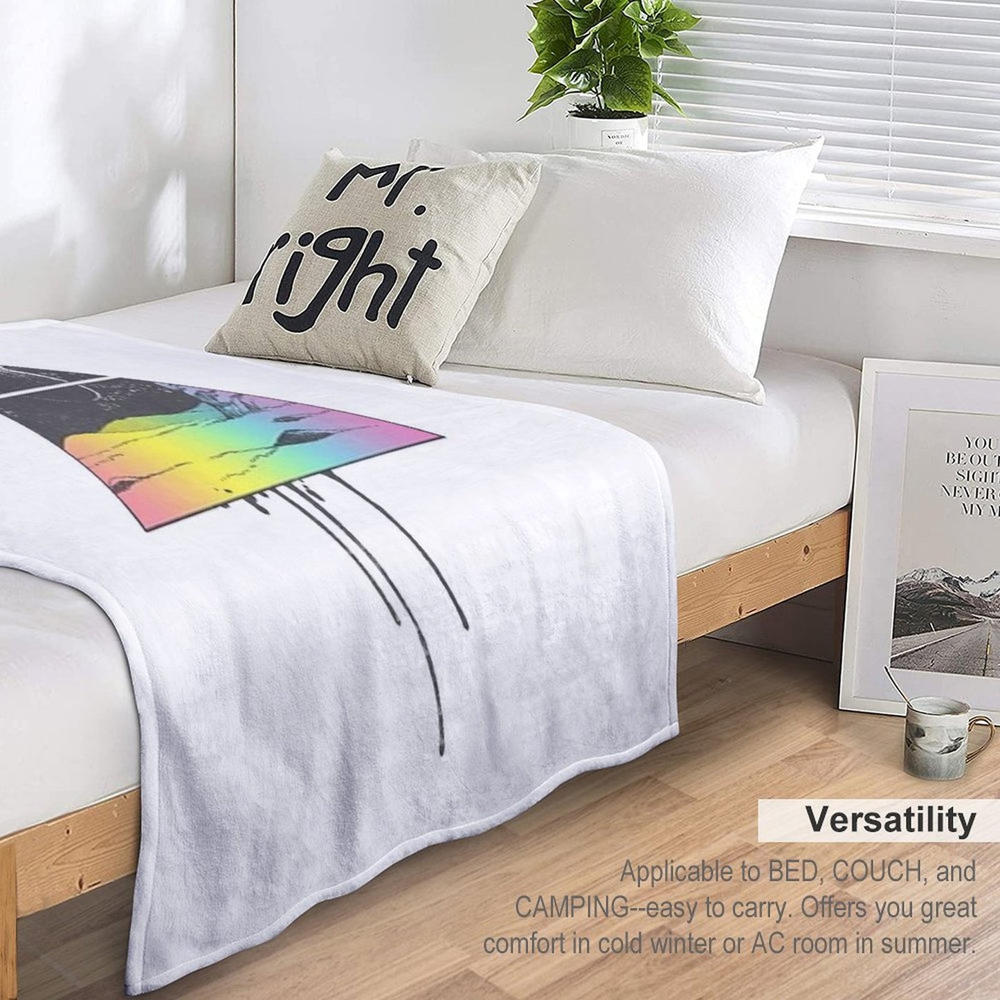 Breathe Throw Blanket