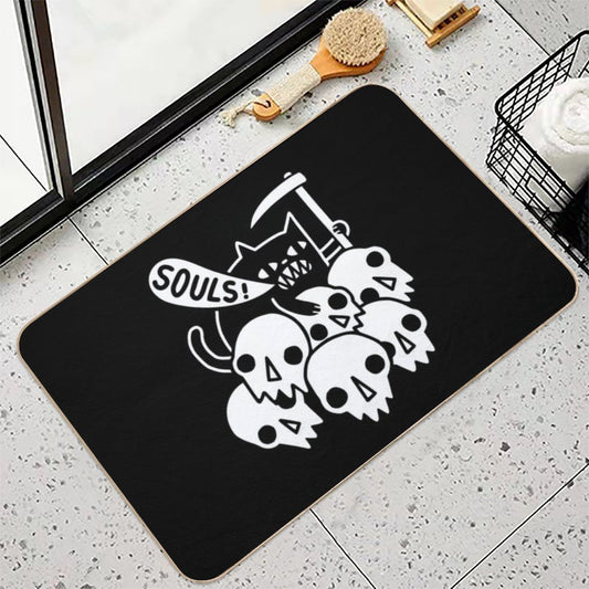 Cat Got Your Soul Bath Mat