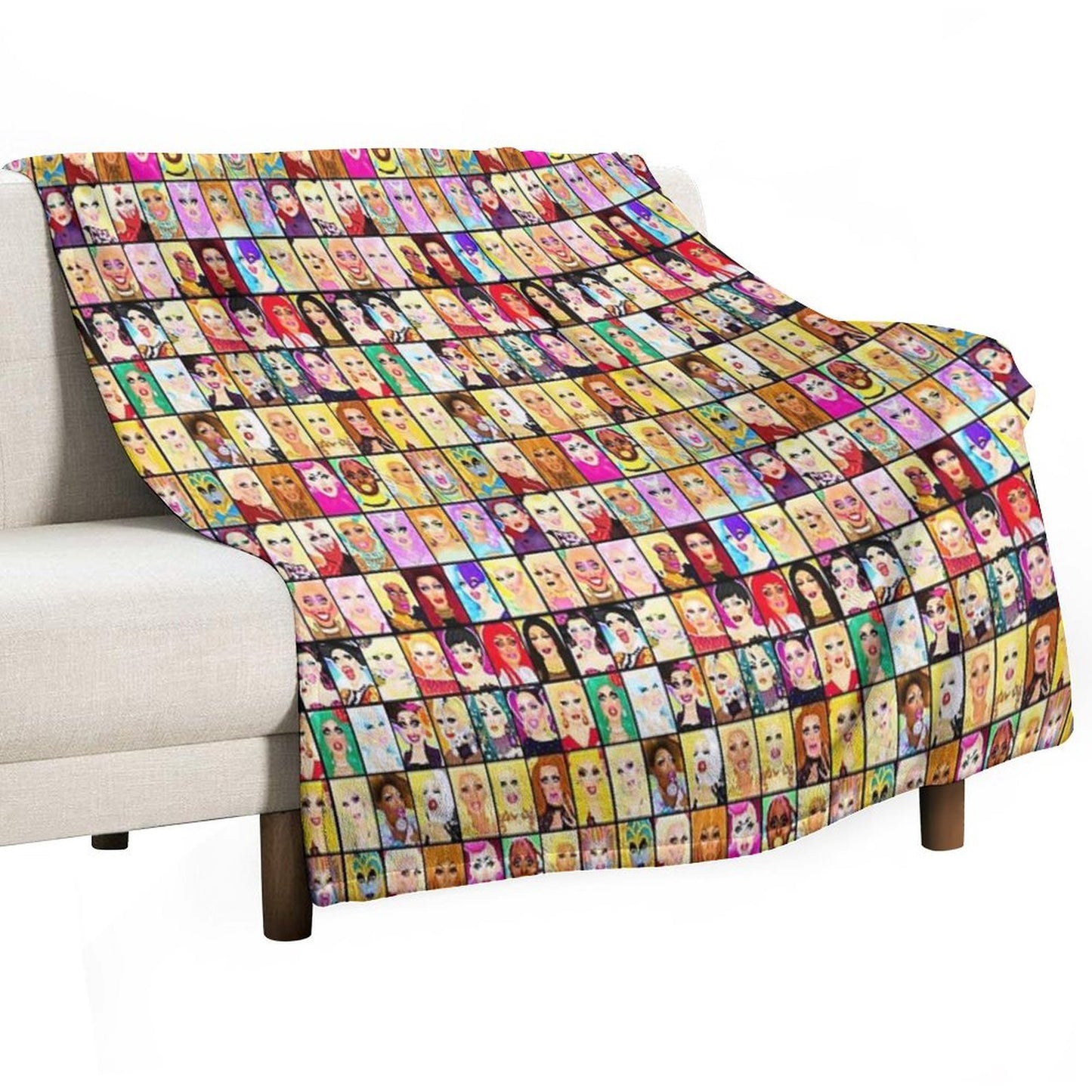 LIFE IS A DRAG Throw Blanket