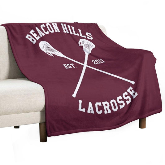 Beacon Hills Lacrosse - Teen Wolf Throw Blanket