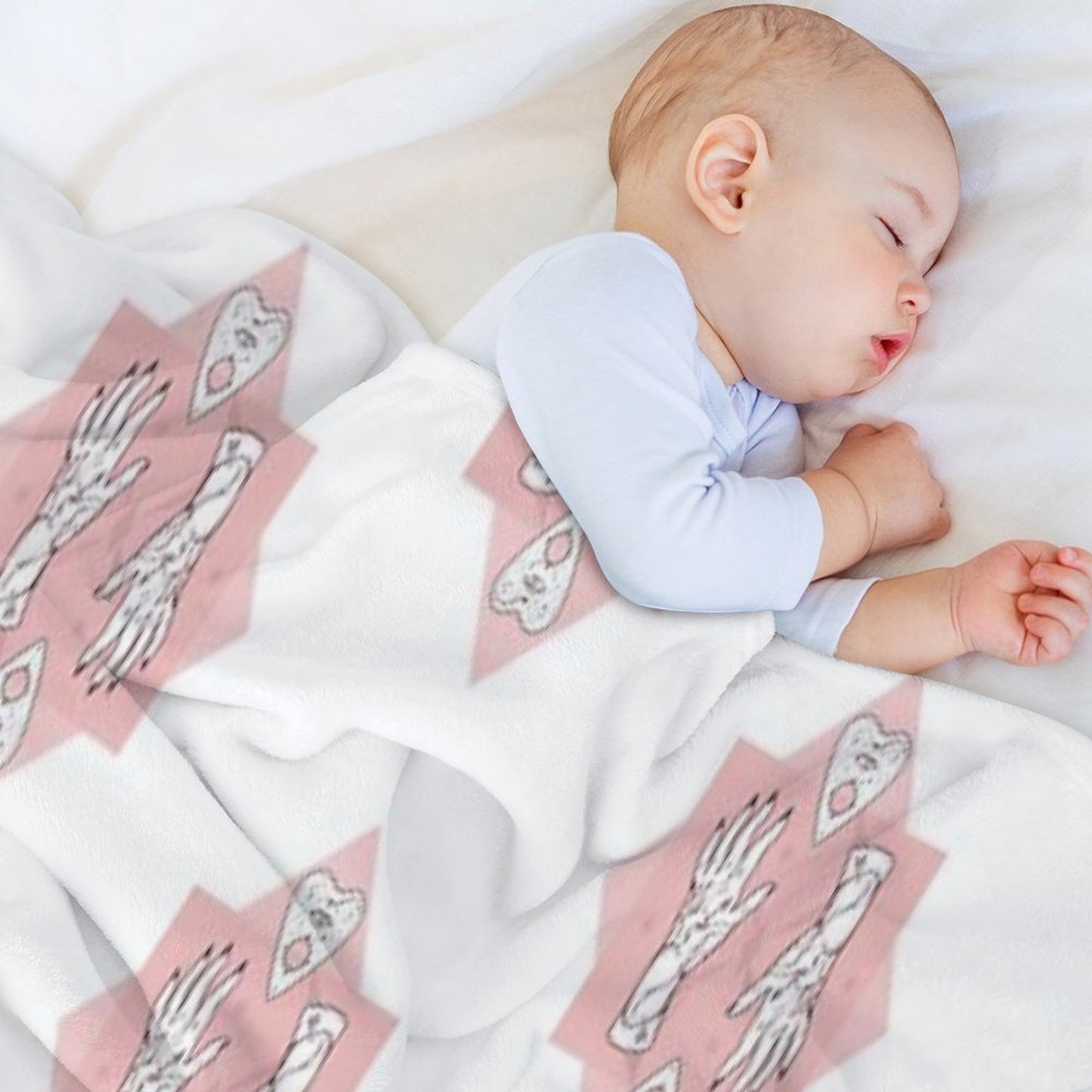 Ouija Hands Throw Blanket