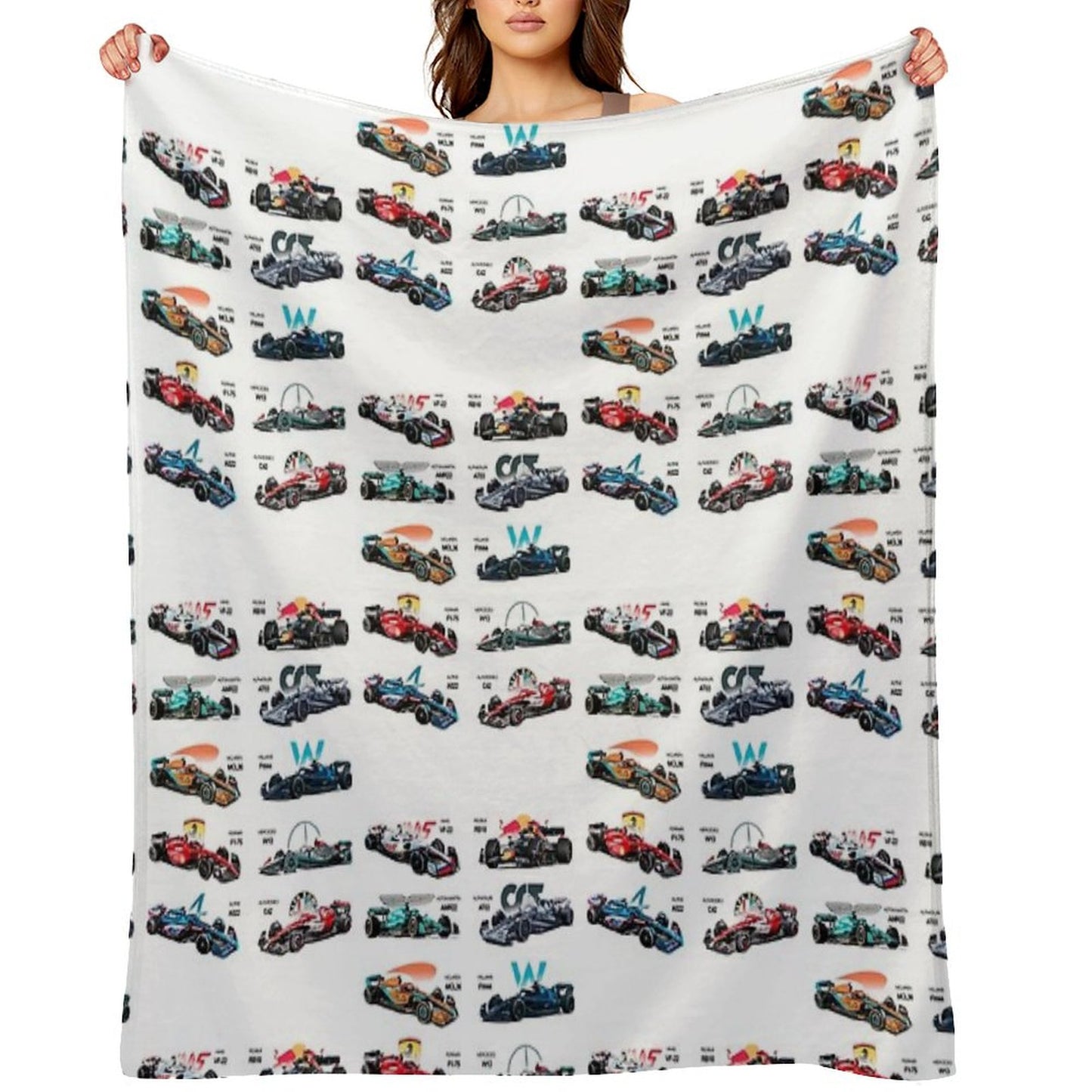 F1 All Cars 2022 Throw Blanket