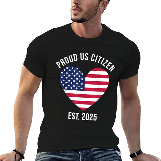 US Citizenship 2025 Decoration American New USA Citizen T-Shirt