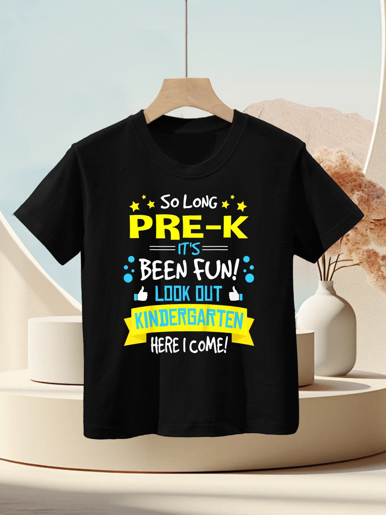 So Long Pre-K Kindergarten Here I Come Graduation Gifts Kids T-Shirt