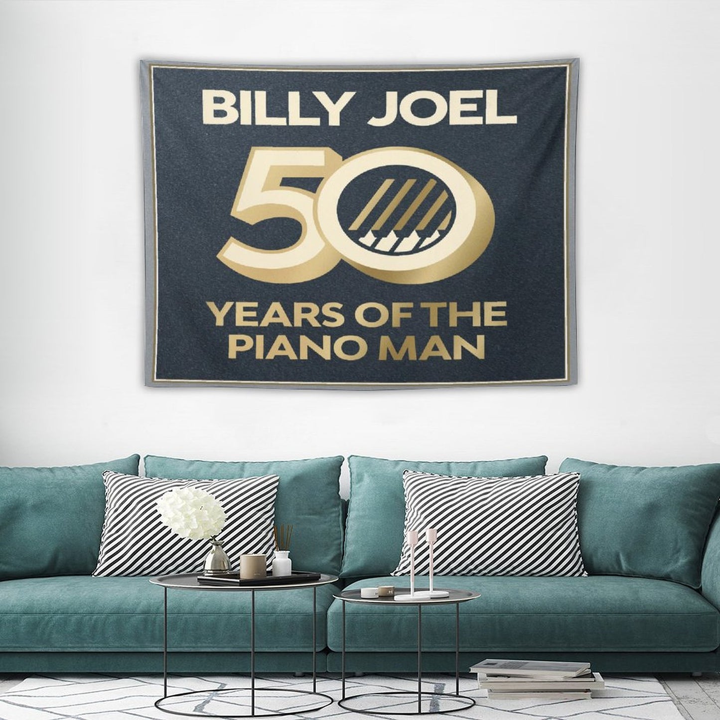50 Years of The Piano Man Tapestry