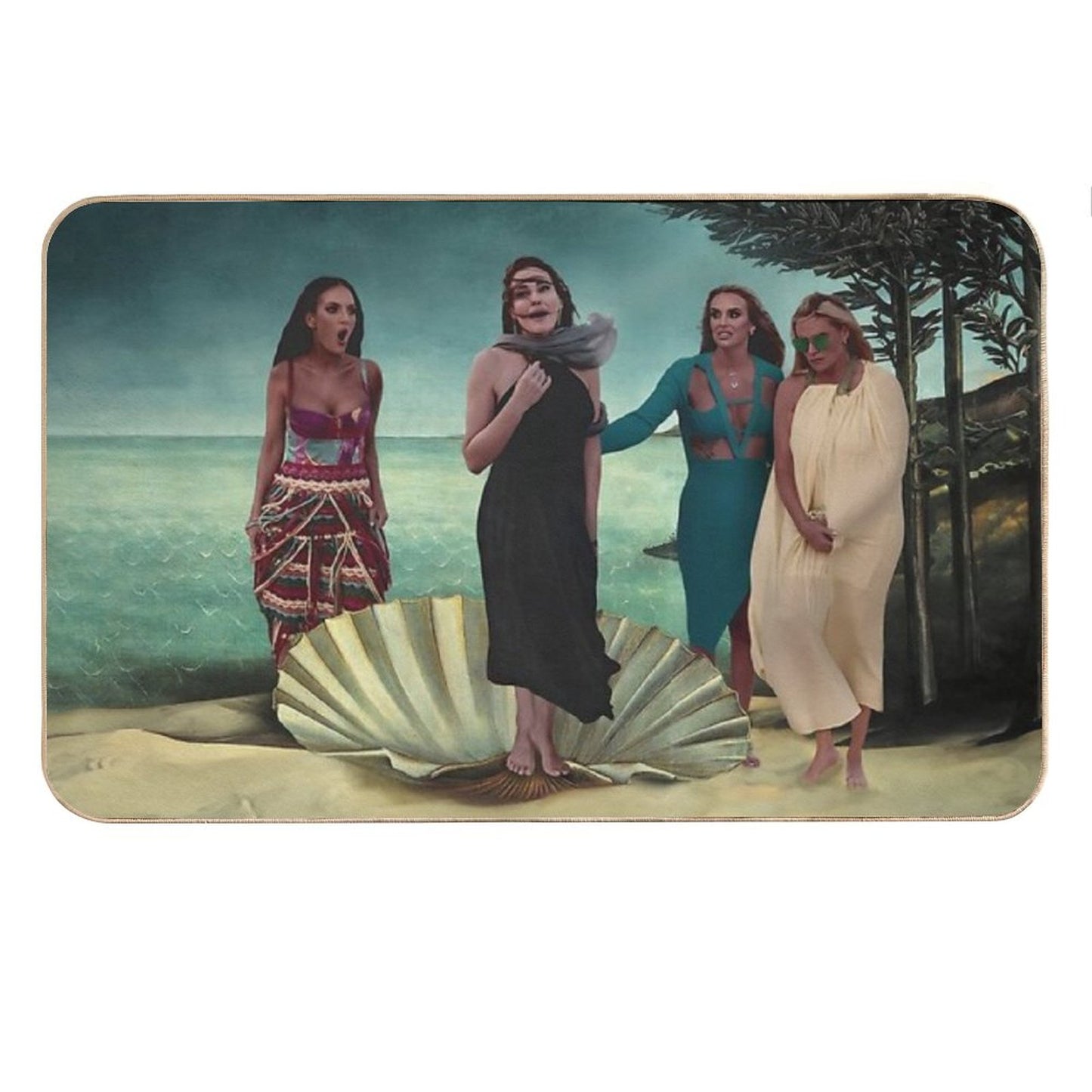 The Real Housewives of Shock Wave Bath Mat