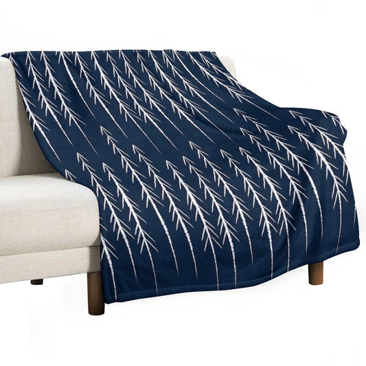 Pine Trees Throw Blanket