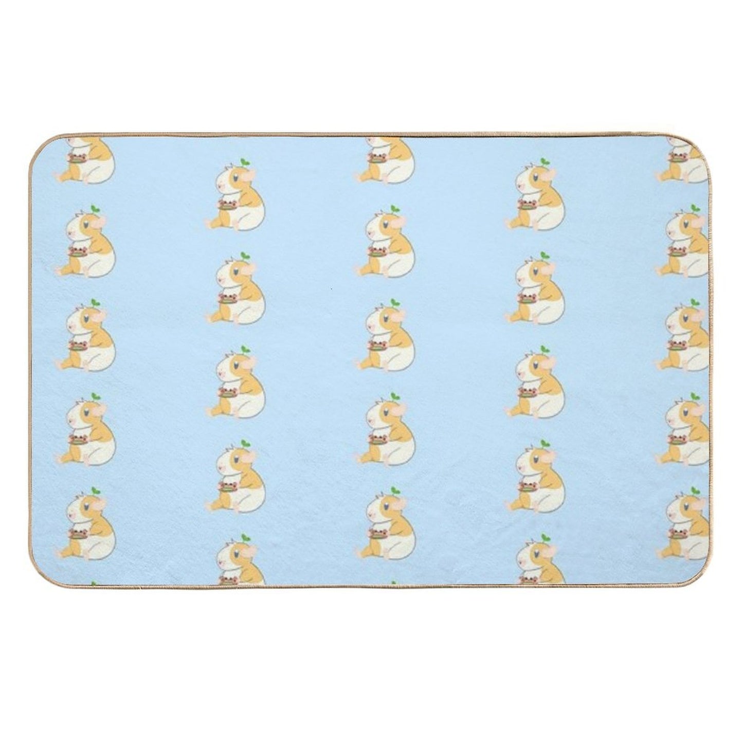 Gaming Guinea Pig Fade-Resistant Bath Mat