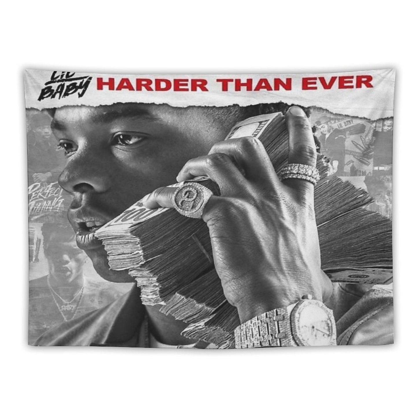 Lil Baby - Harder Than Ever Tapestry