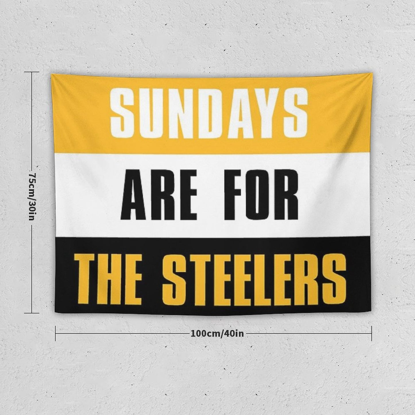 Sundays Are for The Steelers, The Pittsburgh Steelers Tapestry