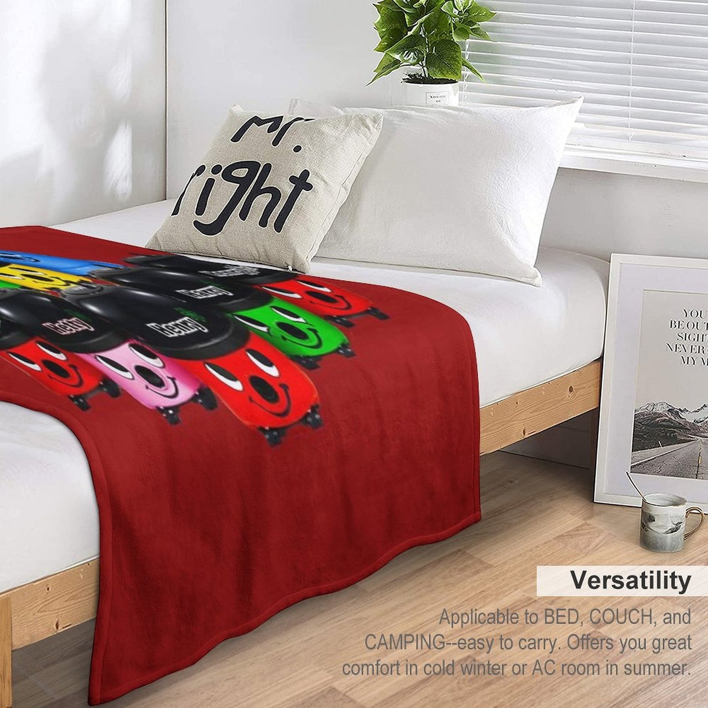 Henry Hoover And Friends Throw Blanket