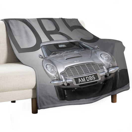 Aston Martin DB5 Throw Blanket