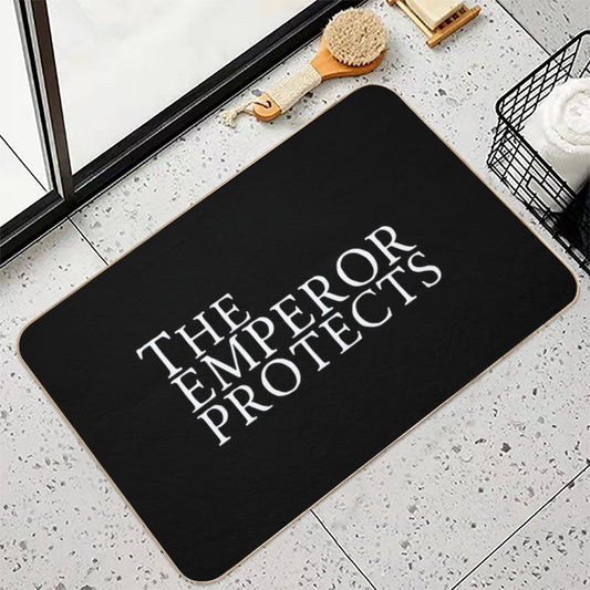 The Emperor Protects Bath Mat