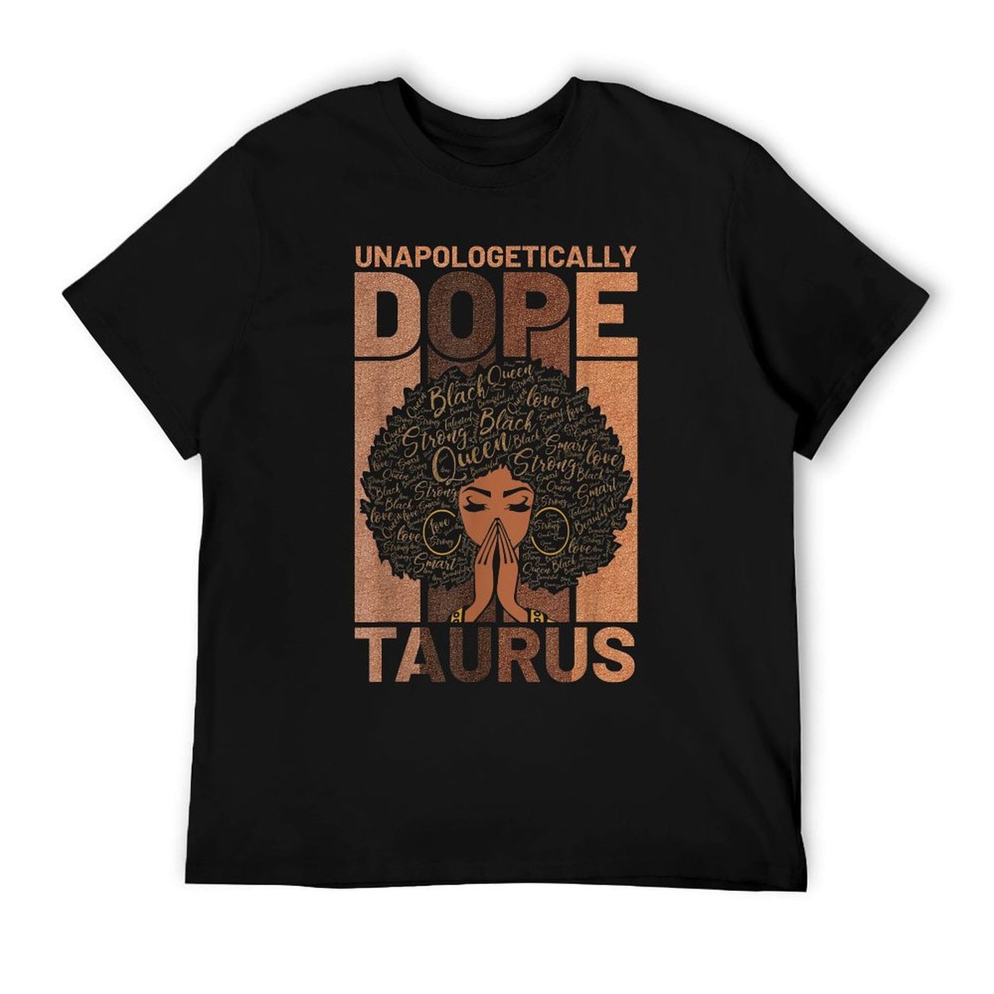 Black History Unapologetically Dope Taurus Melanin Horoscope T-Shirt